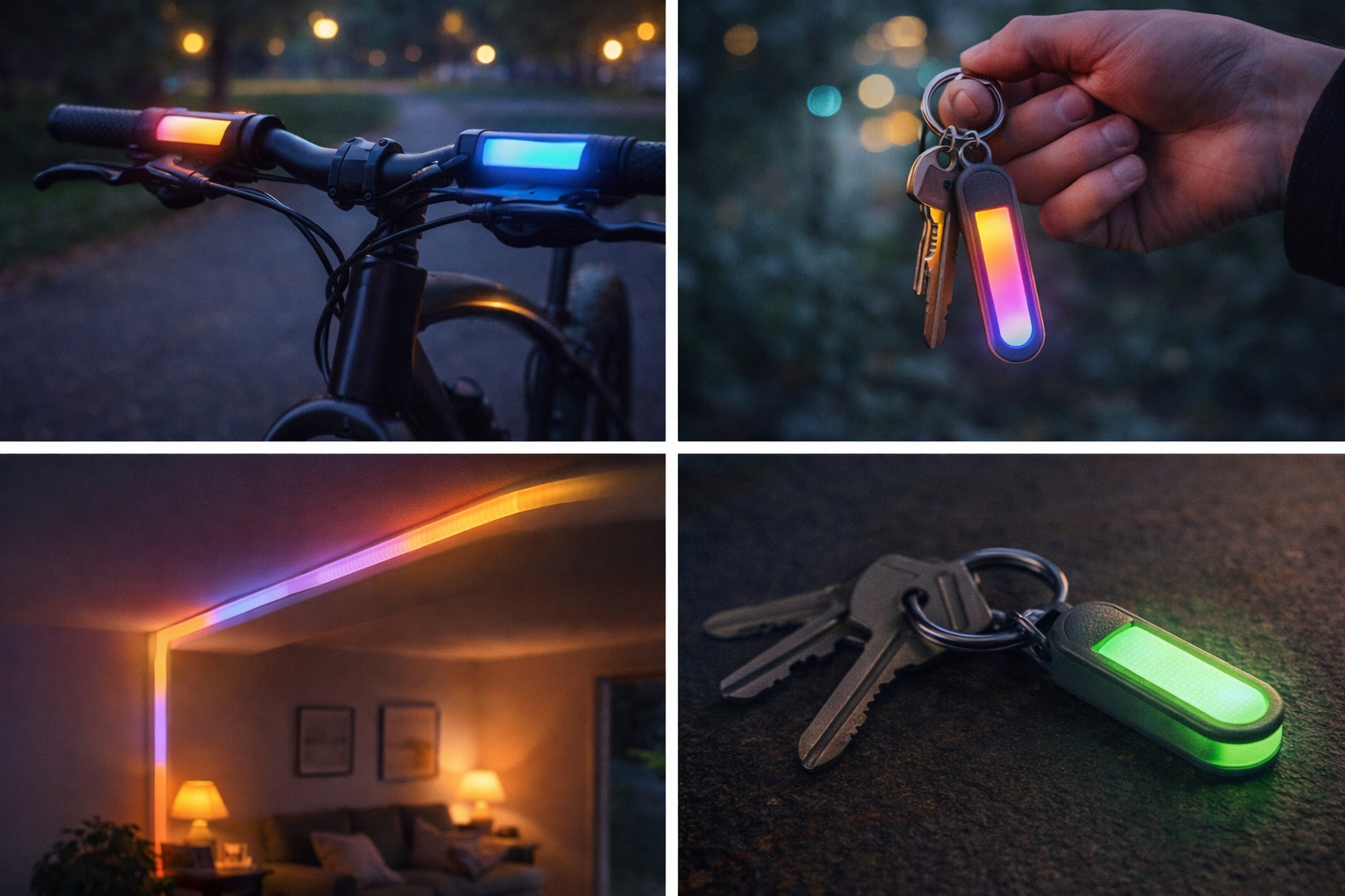 Bike, house strips, keys — Fieldcast resonance