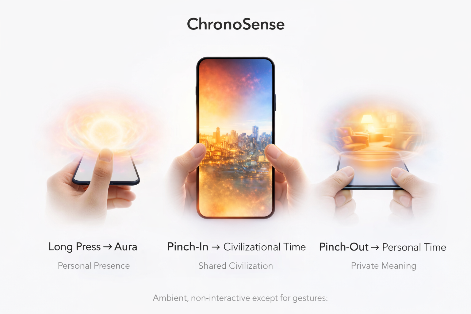 ChronoSense — time as chromatic field