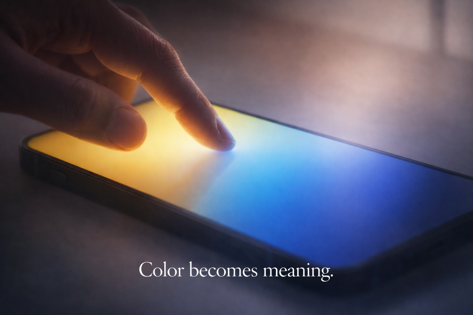 Ambient Phone interface example 2