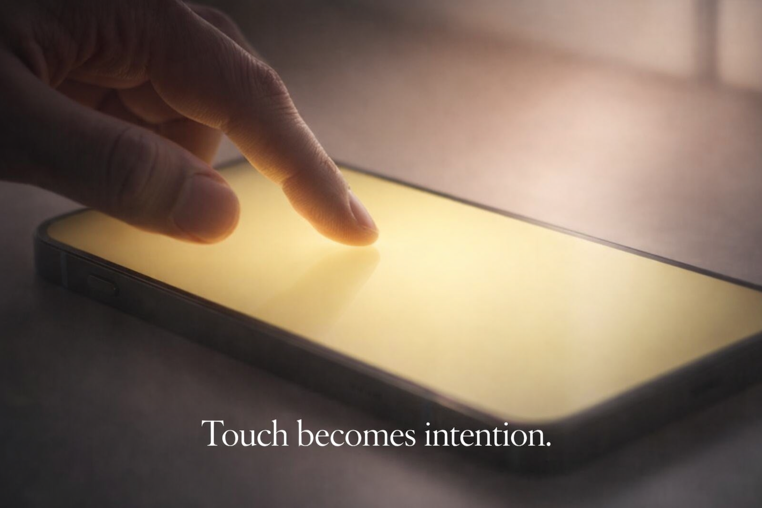 Ambient Phone interface example 3