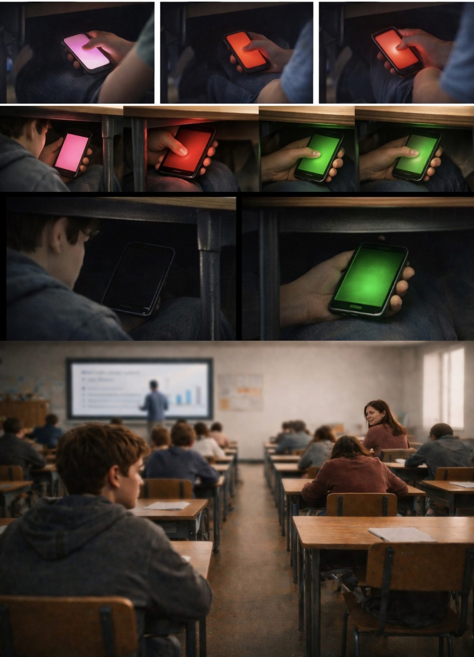 Real-world chromatic interaction example 3